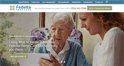Desktop Screenshot of fedeltahomecare.com